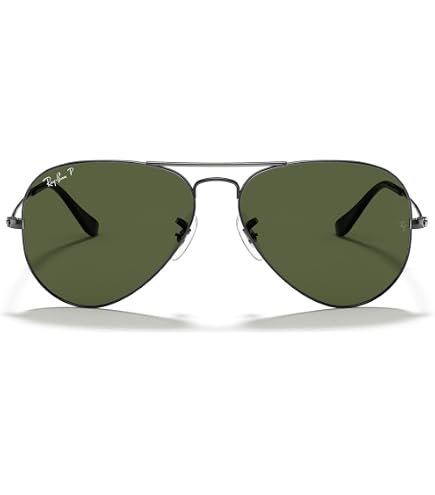 Amazon.com: Ray-Ban Unisex RB3689 Aviator Metal II Aviator